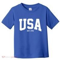 Usa Est 1776 Toddler T-Shirt thumb 0