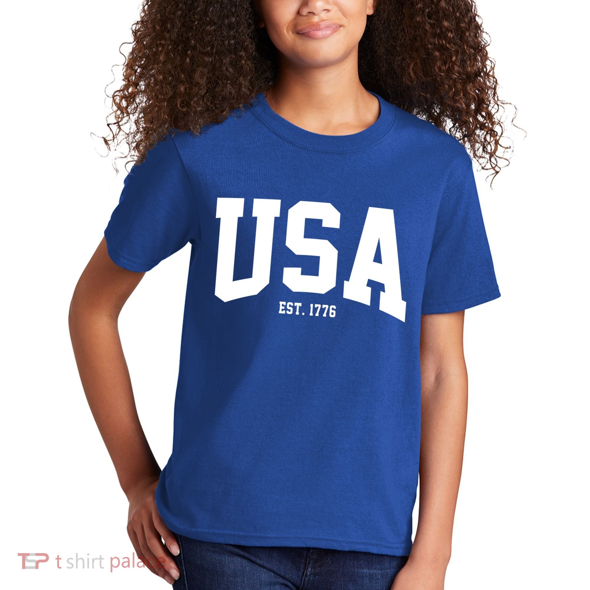 Usa Est 1776 Kids T-Shirt