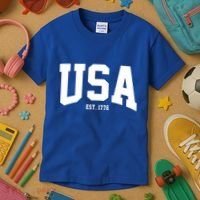 Usa Est 1776 Kids T-Shirt thumb 3