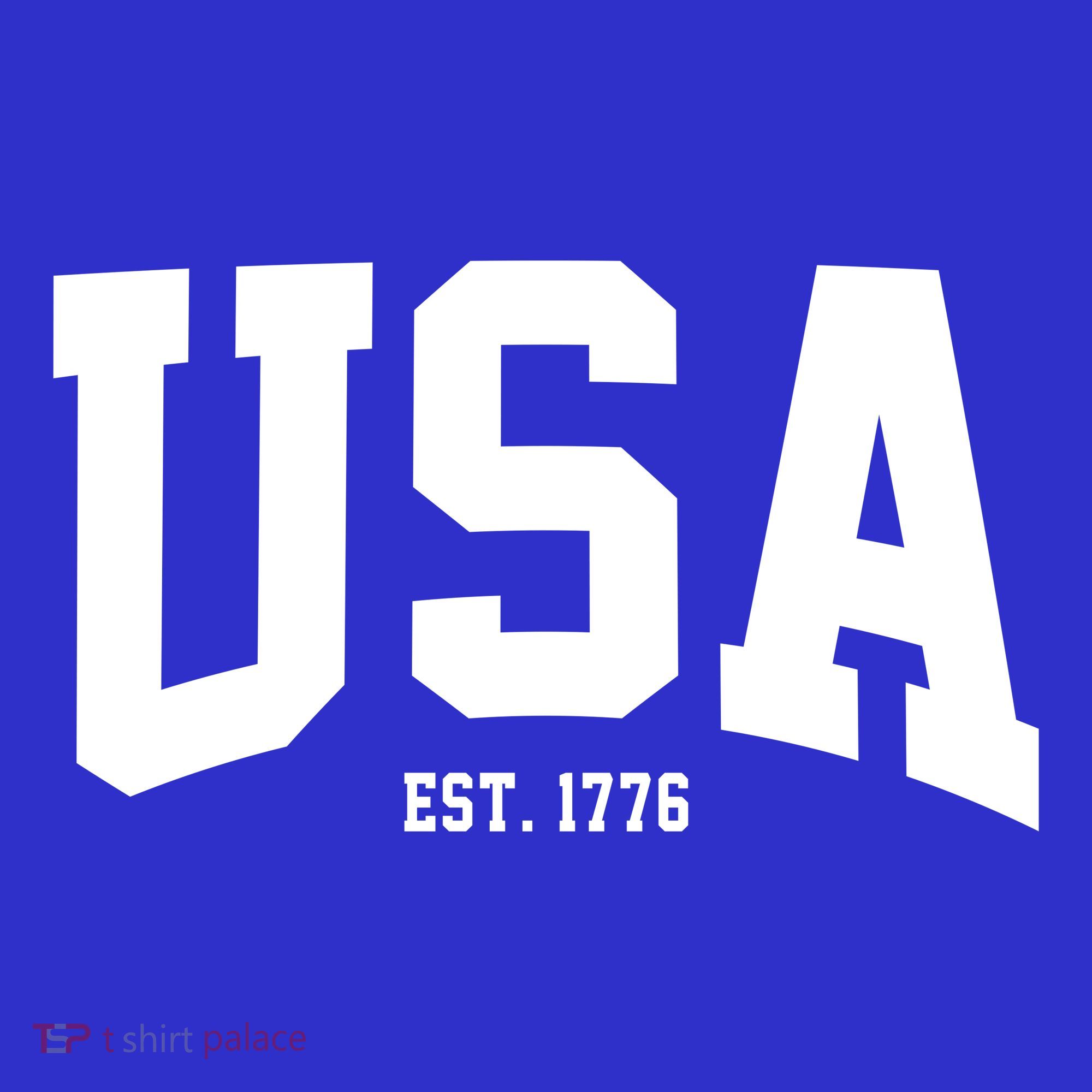 Usa Est 1776 Kids T-Shirt