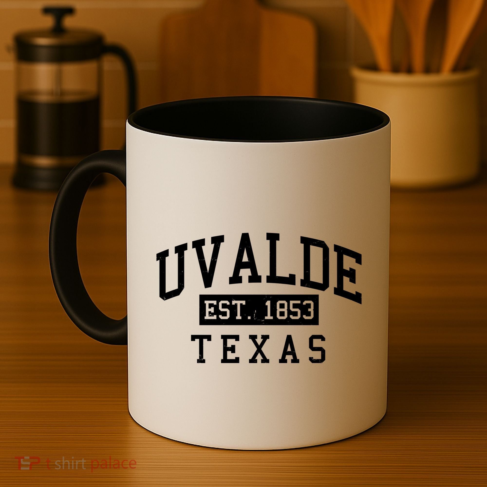 Uvalde EST 1853 Texas Coffee Mug