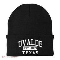Uvalde EST 1853 Texas Beanie thumb 0
