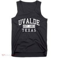 Uvalde EST 1853 Texas Tank Top thumb 0