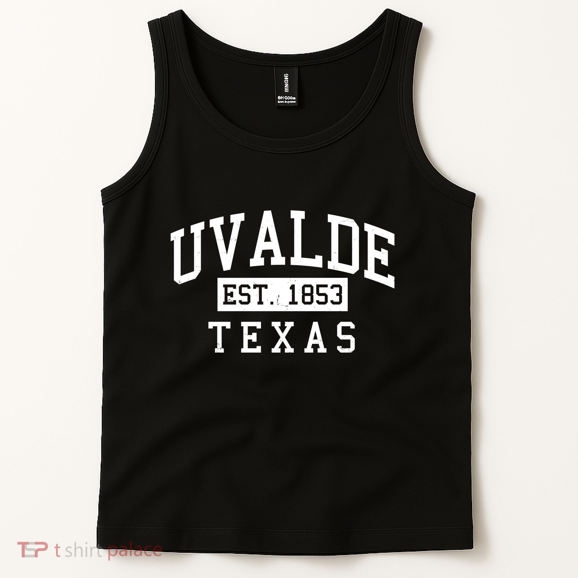Uvalde EST 1853 Texas Tank Top