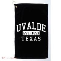 Uvalde EST 1853 Texas Golf Towel thumb 0