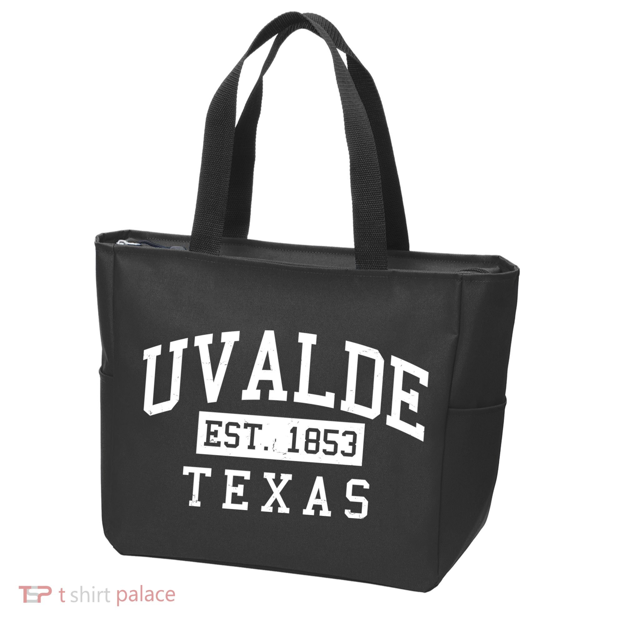 Uvalde EST 1853 Texas Tote Bag