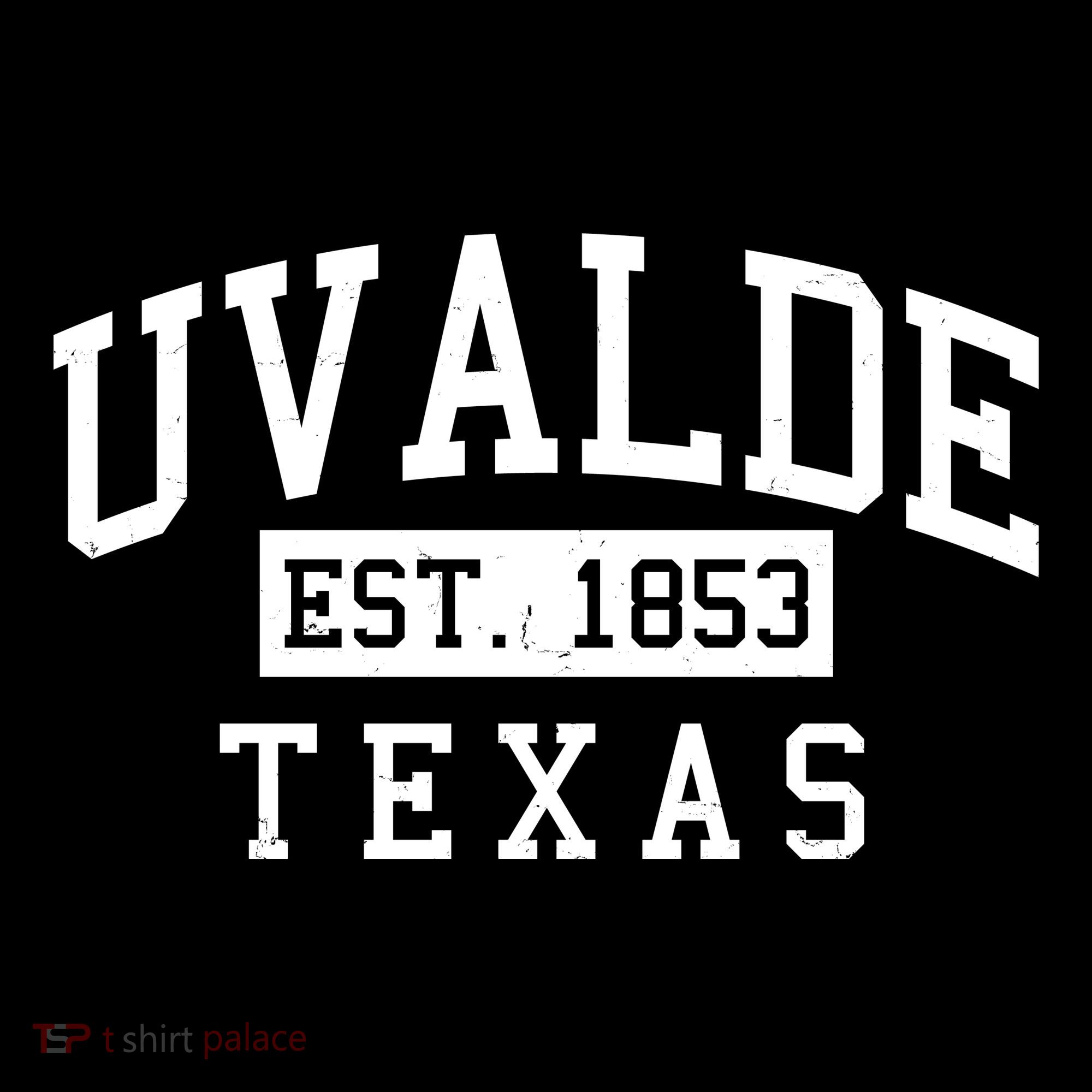 Uvalde EST 1853 Texas Tote Bag