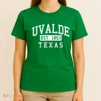 Uvalde EST 1853 Texas T-Shirt thumb 4