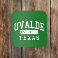 Uvalde EST 1853 Texas Coaster thumb 0