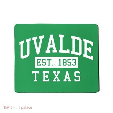Uvalde EST 1853 Texas Mousepad