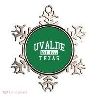 Uvalde EST 1853 Texas Ornament thumb 0