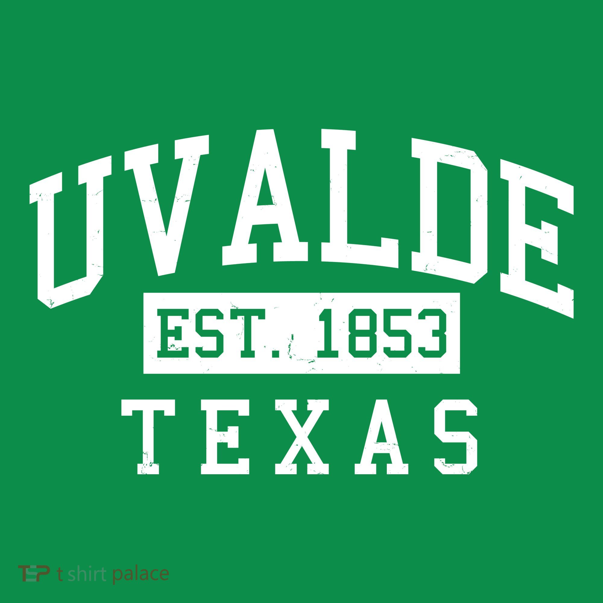 Uvalde EST 1853 Texas Ornament