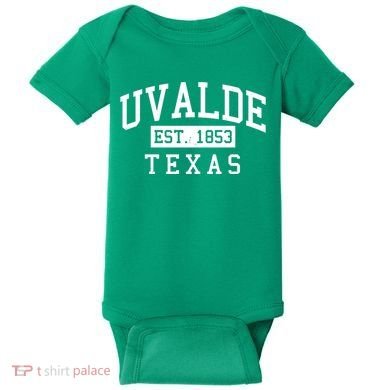 Uvalde EST 1853 Texas Baby Bodysuit