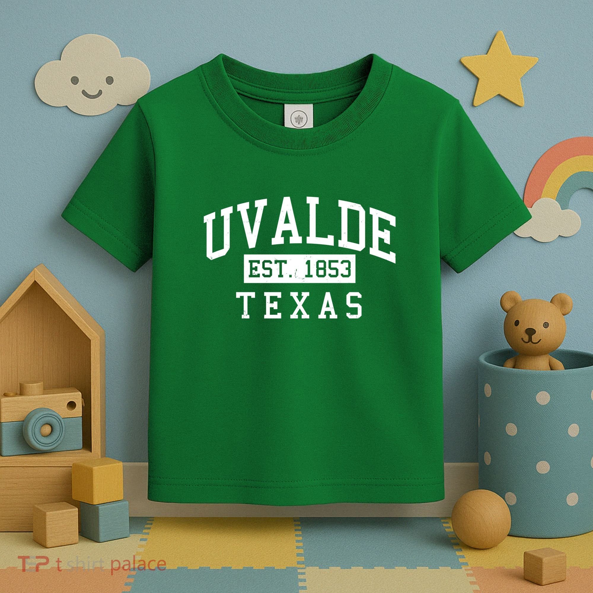 Uvalde EST 1853 Texas Toddler T-Shirt