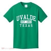 Uvalde EST 1853 Texas Kids T-Shirt thumb 0