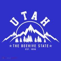 Utah Est 1896 State Vintage Mountains Nature Outdoor Gift T-Shirt thumb 7