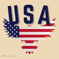 Usa Eagle 4th Of July Gift Casual American Tote Bag thumb 4