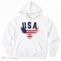 Usa Eagle 4th Of July Gift Casual American Hoodie thumb 0