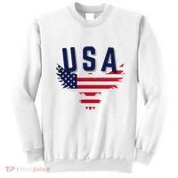 Usa Eagle 4th Of July Gift Casual American Sweatshirt thumb 0