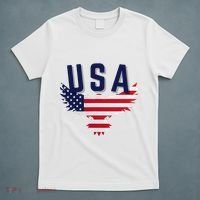 Usa Eagle 4th Of July Gift Casual American T-Shirt thumb 5