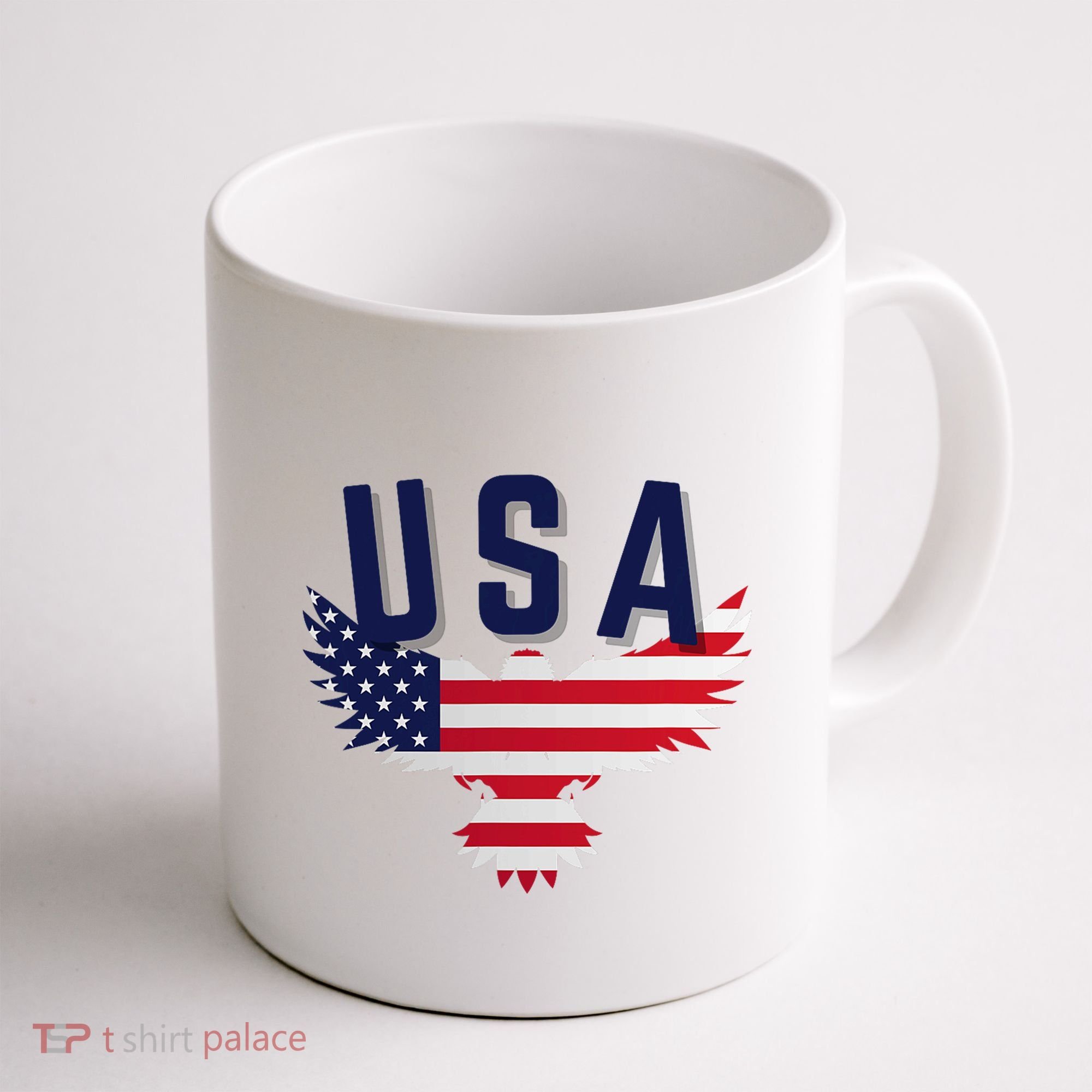 Usa Eagle 4th Of July Gift Casual American Coffee Mug