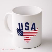 Usa Eagle 4th Of July Gift Casual American Coffee Mug thumb 0