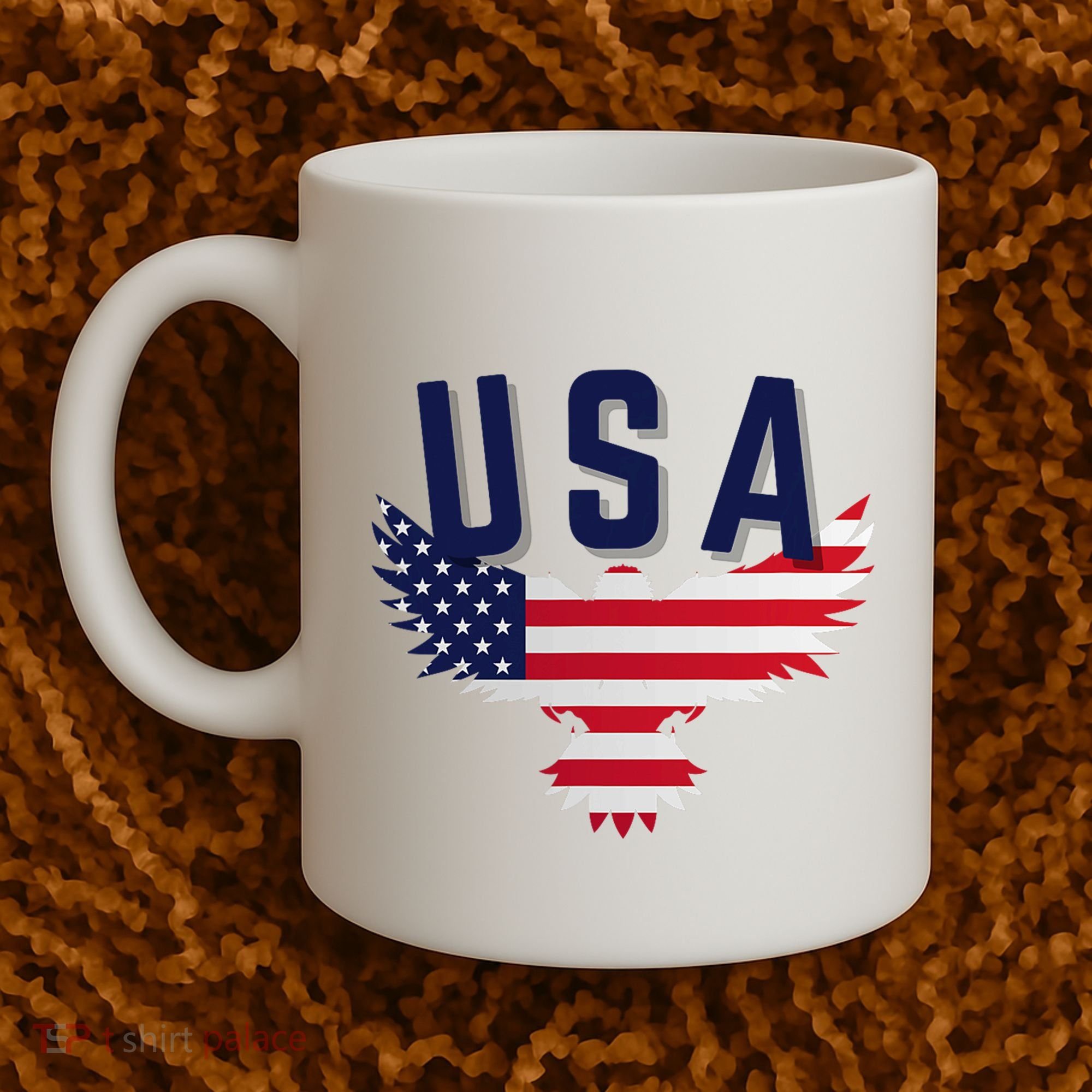 Usa Eagle 4th Of July Gift Casual American Coffee Mug