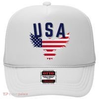 Usa Eagle 4th Of July Gift Casual American Hat thumb 0
