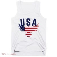 Usa Eagle 4th Of July Gift Casual American Tank Top thumb 0