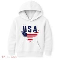 Usa Eagle 4th Of July Gift Casual American Kids Hoodie thumb 0