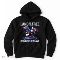 USA Eagle American Flag 4th of July USA Independence Hoodie thumb 0