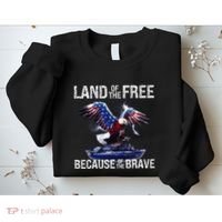USA Eagle American Flag 4th of July USA Independence Sweatshirt thumb 2