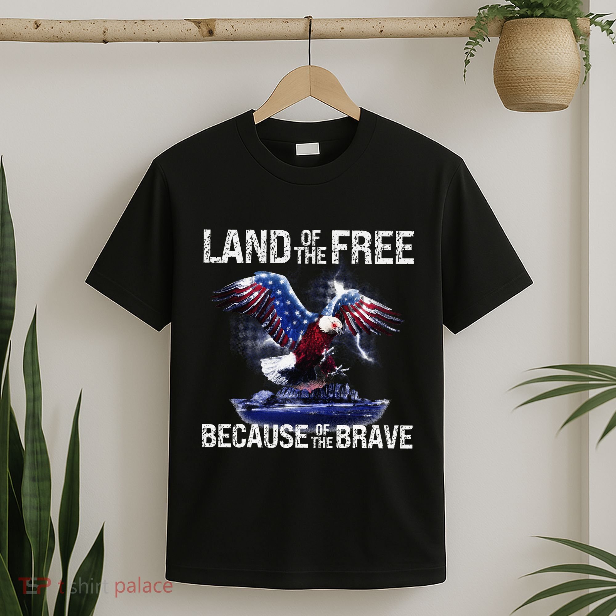USA Eagle American Flag 4th of July USA Independence T-Shirt