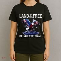 USA Eagle American Flag 4th of July USA Independence T-Shirt thumb 4