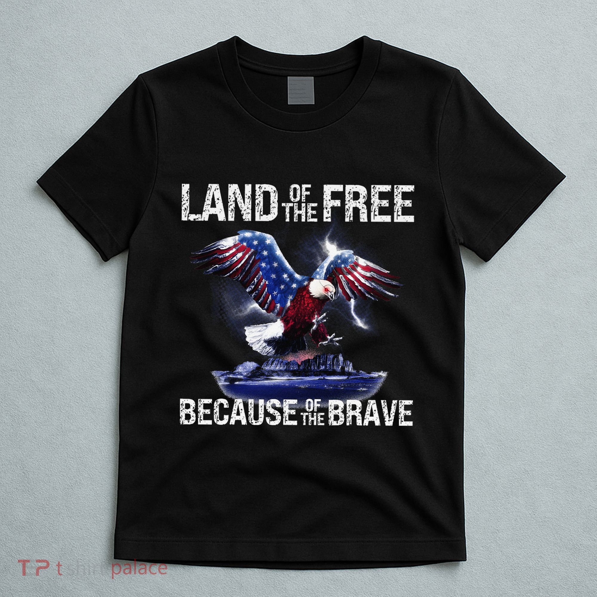 USA Eagle American Flag 4th of July USA Independence T-Shirt