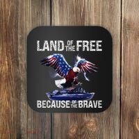 USA Eagle American Flag 4th of July USA Independence Coaster thumb 0