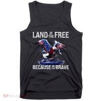 USA Eagle American Flag 4th of July USA Independence Tank Top thumb 0