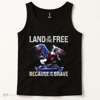 USA Eagle American Flag 4th of July USA Independence Tank Top thumb 2