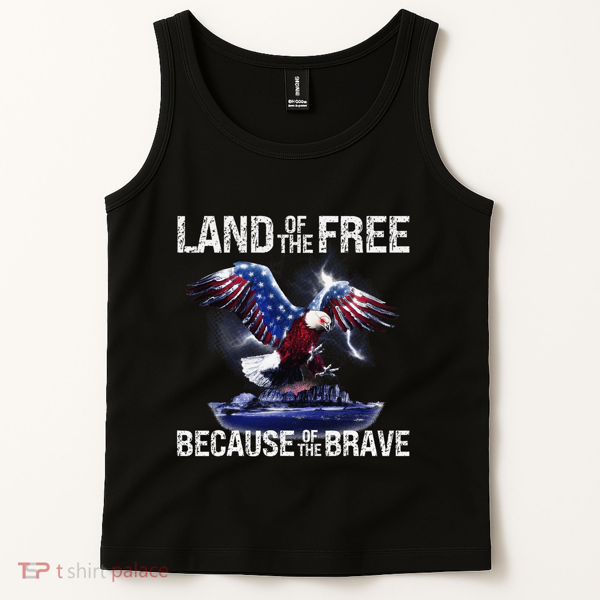 USA Eagle American Flag 4th of July USA Independence Tank Top