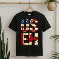 Us Eh America Canada Flag Funny American Canadian T-Shirt thumb 2