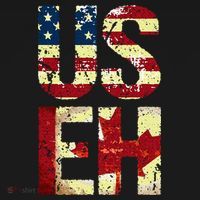 Us Eh America Canada Flag Funny American Canadian Baby Bodysuit thumb 2