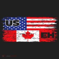 US EH Canada America Flag Maple Leaf Proud Canuck Roots Tumbler thumb 3