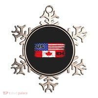 US EH Canada America Flag Maple Leaf Proud Canuck Roots Ornament thumb 0