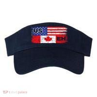 US EH Canada America Flag Maple Leaf Proud Canuck Roots Visor thumb 0