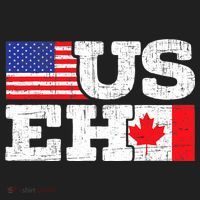 US EH Canada America Flag Maple Leaf Proud Canuck Roots Women's Sweatshirt thumb 2
