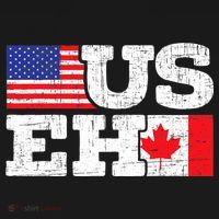 US EH Canada America Flag Maple Leaf Proud Canuck Roots Toddler Hoodie thumb 2