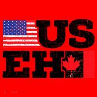 US EH Canada America Flag Maple Leaf Proud Canuck Roots Santa Hat thumb 1