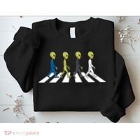Ufo Extraterrestrial Crossing Alien Sweatshirt thumb 2