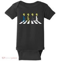 Ufo Extraterrestrial Crossing Alien Baby Bodysuit thumb 0
