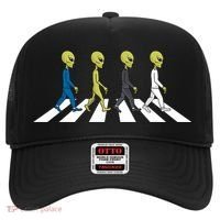 Ufo Extraterrestrial Crossing Alien Hat thumb 0